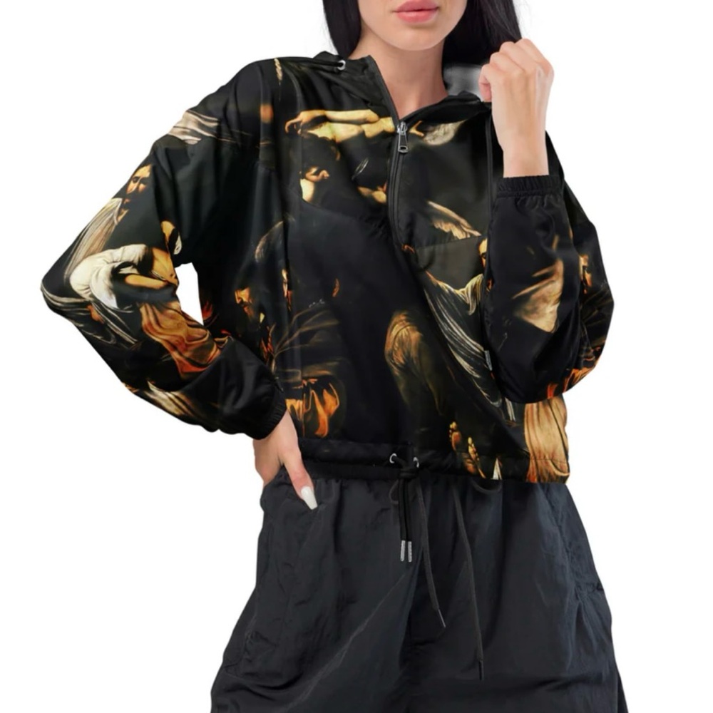 Galartsy Seven Works of Mercy Windbreaker Jacket